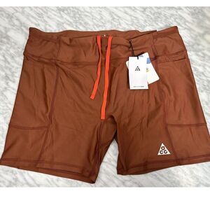 Nike ACG  Dri-FIT ADV Mid-Rise 6" Biker tree Shorts Brown Women's XXL HJ0259 245